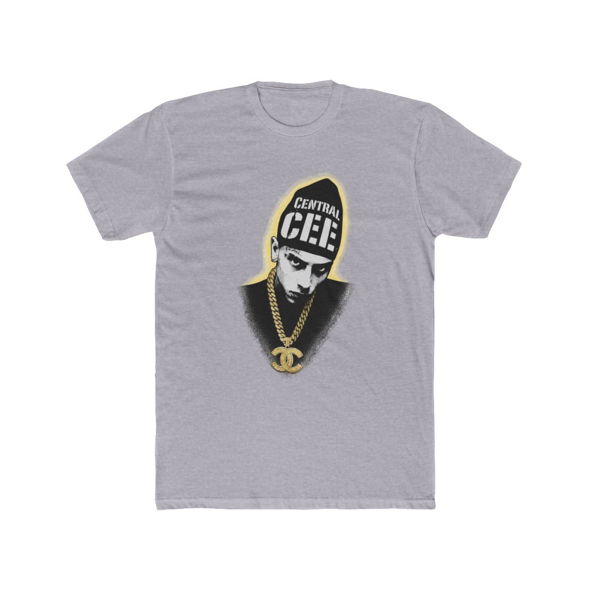 Central Cee Portrait Graphic T Shirt - Black - Large