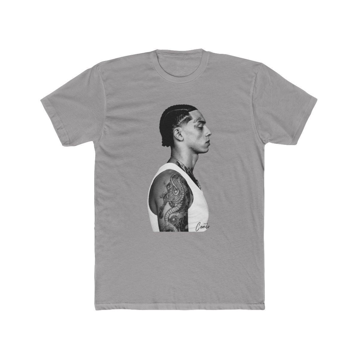 2026 Summer Central Cee Graphic T Shirt Men Minimalist Vibe Tee Hip Hop Artist Fan Merch Breathable Cotton Streetwear Casual Top - Official T-Shirts merchandise