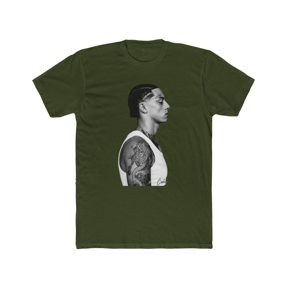 2026 Summer Central Cee Graphic T Shirt Men Minimalist Vibe Tee Hip Hop Artist Fan Merch Breathable Cotton Streetwear Casual Top - alternate angle 5, merchandise