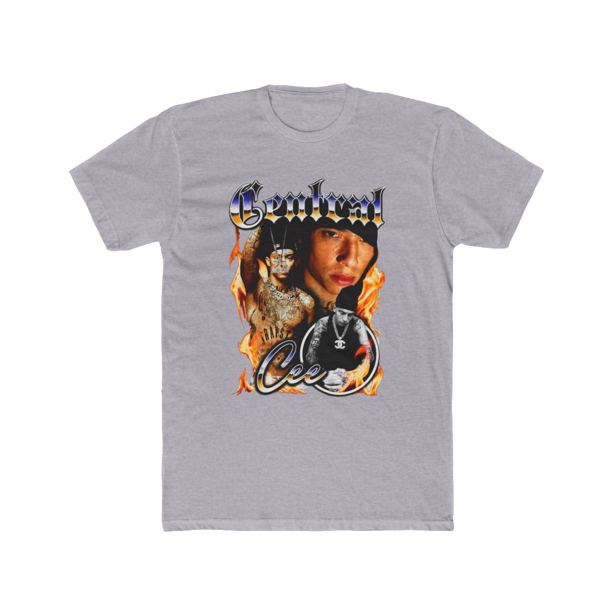Central Cee Collage Graphic T Shirt - Black - Extra Large