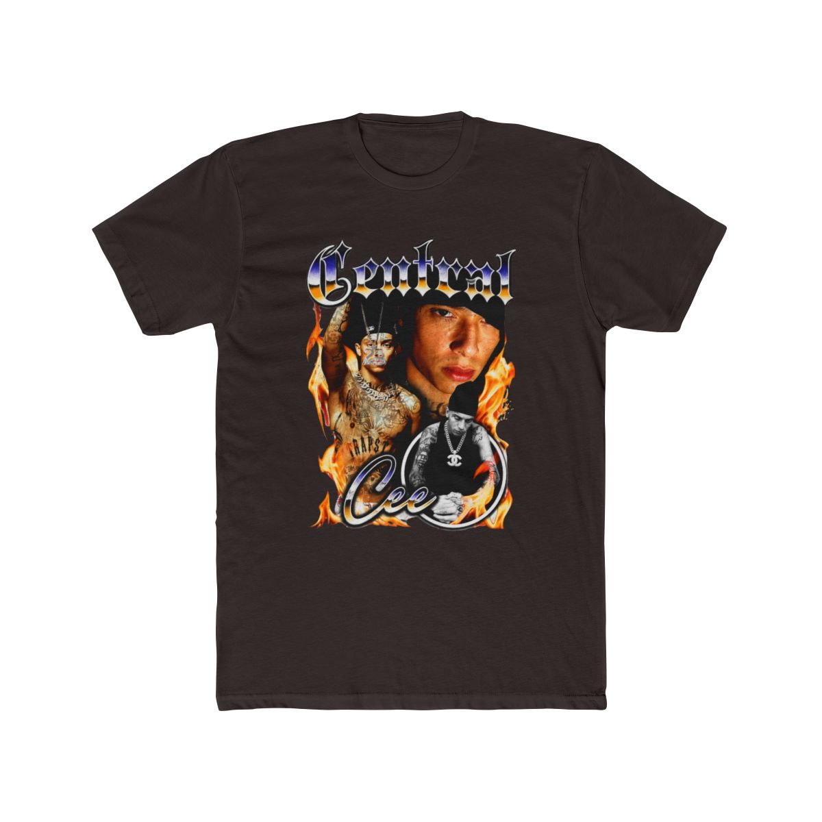 Central Cee Collage Graphic T Shirt - Black - Extra Large - alternate angle 2, merchandise