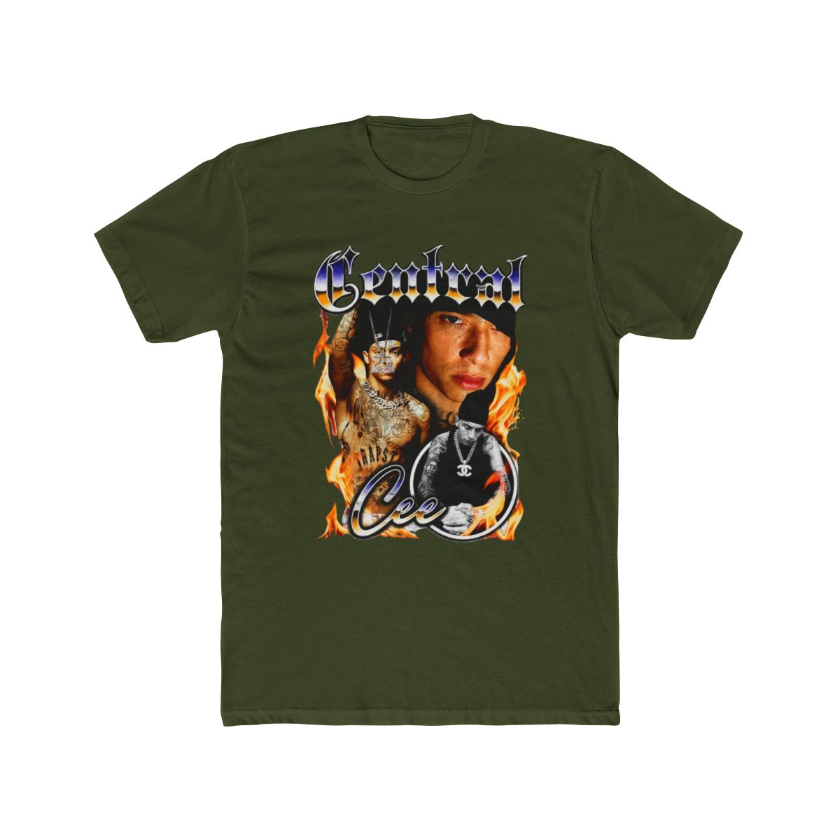 Central Cee Collage Graphic T Shirt - Black - Extra Large - alternate angle 4, merchandise